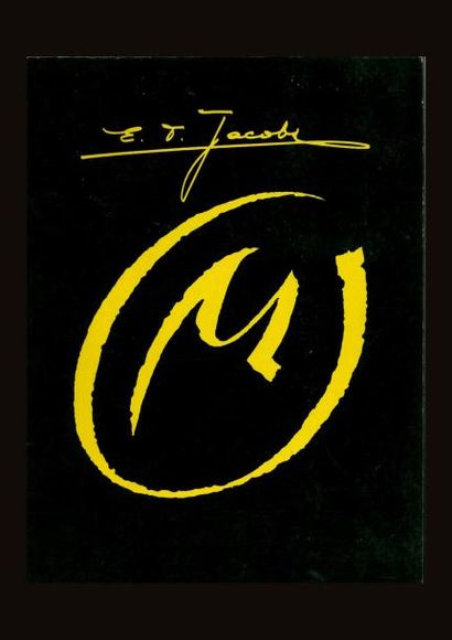 JACOBS BLAKE ET MORTIMER 05HS. La marque jaune. Edition Phigi 1977. Numéroté 794...