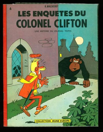 MACHEROT LES ENQUETES DU COLONEL CLIFTON. Edition originale Jeune Europe à l'état...