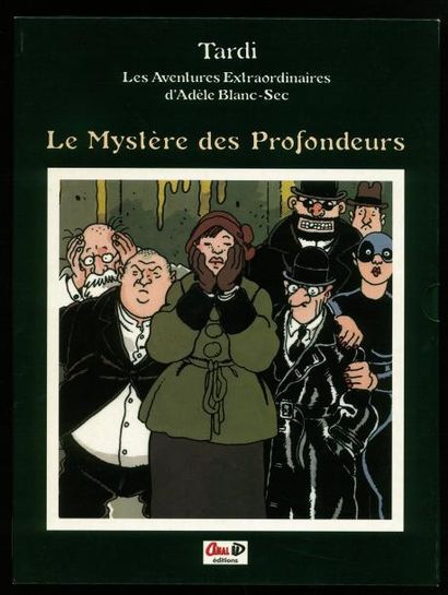 Tardi Adèle Blanc-Sec 03. Le mystère des profondeurs. Edition originale à l'état...