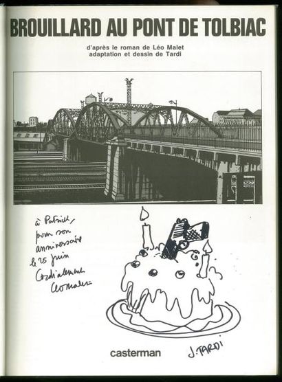 Tardi Brouillard sur le pont de Tolbiac. Edition originale Casterman à l'état neuf...