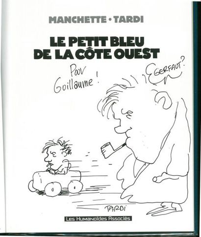 Tardi LE PETIT BLEU DE LA CÔTE OUEST. Edition originale Casterman à l'état neuf enrichie...