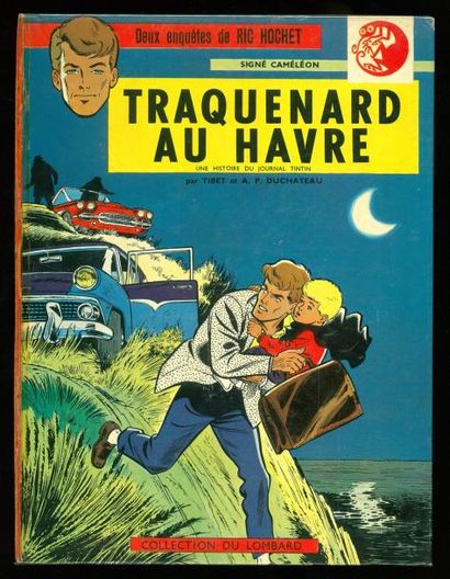 TIBET RIC HOCHET 01. Traquenard au Havre. Edition originale. Album en très bel é...