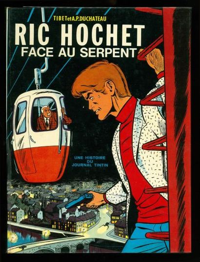 TIBET RIC HOCHET 08. Ric Hochet face au serpent. Edition originale. Album à l'état...