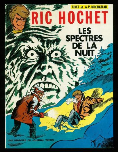 TIBET RIC HOCHET 12 Les Spectres de la nuit. Edition originale. Album à l'état n...