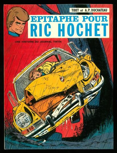 TIBET RIC HOCHET 17 Épitaphe pour Ric Hochet. Edition originale. Album à l'état ...