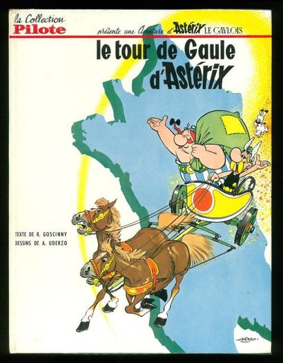 UDERZO ASTERIX 05. Le tour de Gaule d'Astérix. Edition originale cartonnée française...