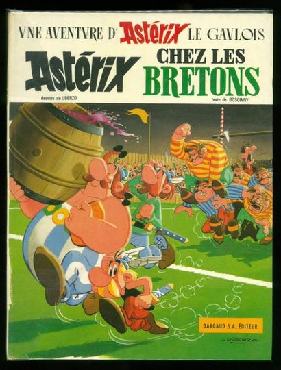 UDERZO ASTERIX 08. Astérix chez les Bretons. Edition originale à l'état de neuf