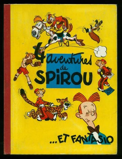 FRANQUIN SPIROU 01C. 4 AVENTURES DE SPIROU ET FANTASIO. Edition originale française...