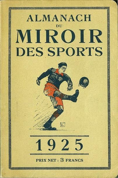 null Ensemble de 9 Almanachs du Miroir des Sports de 1923à 1931. état neuf à état...