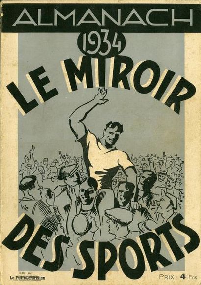 null Ensemble de 8 almanachs du Miroir des sports pour les années 1933-34-35-38-39-40-42et...