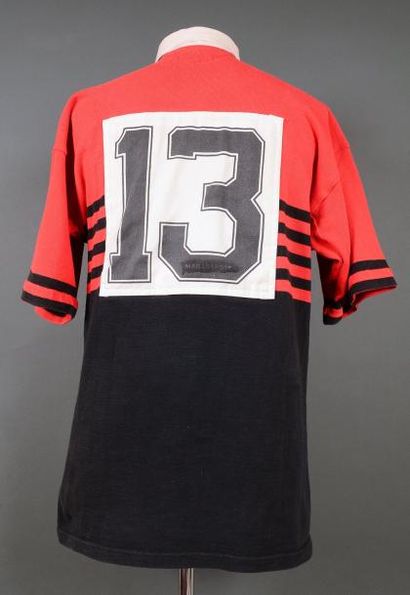 null Maillot officiel du Stade Toulousain porté par Philippe Carbonneau N°13lors...