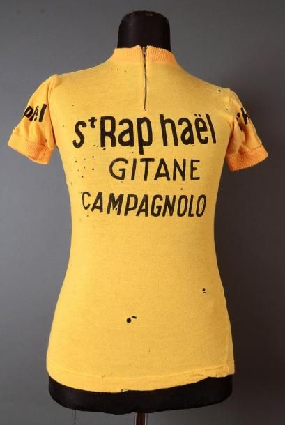 null Maillot jaune de criterium de l?après Tour de France 1964 porté par Jacques...