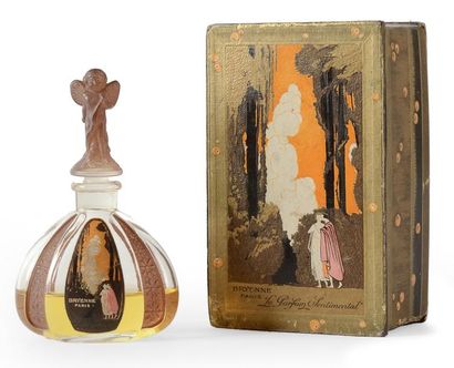 BRYENNE «Le Parfum Sentimental» - (1927) Rarissime objet de parfumerie: présenté...