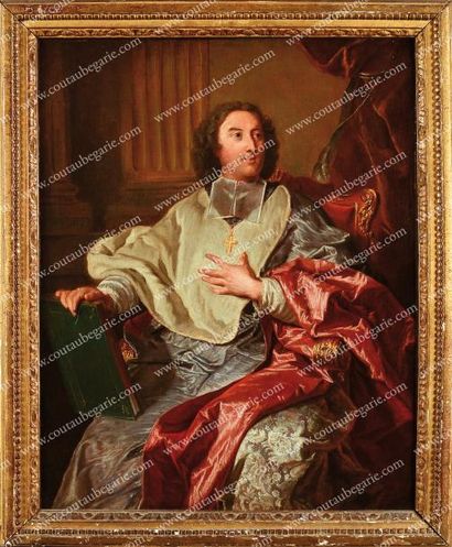 RIGAUD Hyacinthe (1659-1743), atelier de Portrait de Monseigneur de Saint-Albin,...