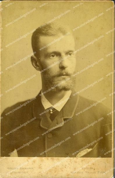 null Serge Alexandrovitch, grand-duc de Russie (1857-1905). Portrait photographique...