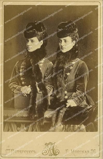 null Maria Feodorovna, imperatrice de Russie (1847-1928). Portrait photographique...