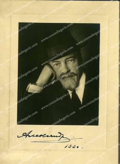 null Alexandre Mikhailovitch, grand-duc de Russie (1866-1933). Portrait photographique...