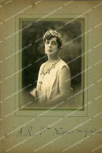 null Helene Wladimirovna, grande-duchesse de Russie (1882-1957). Portrait photographique...