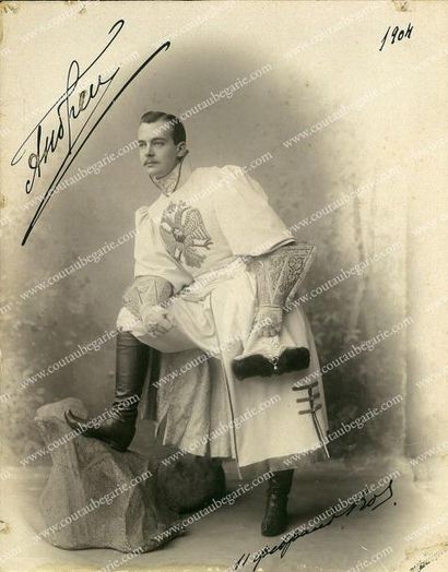 null Andre Wladimirovitch, grand-duc de Russie (1879-1956). Portrait photographique,...