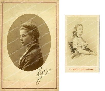 null Olga Constantinovna, grande-duchesse de Russie, reine de Grèce (1851-1926)....