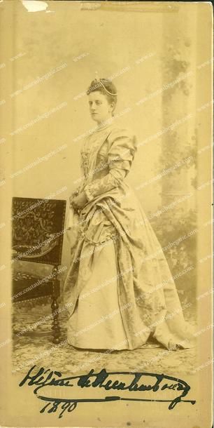 null Helene, duchesse de Mecklembourg-Strelitz (1857-1936), fille de la grande-duchesse...