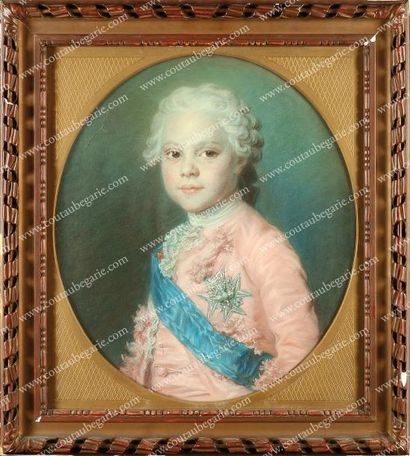 null LA TOUR, Maurice-Quentin de (1704-1788), d'apres. Portrait de Louis-Stanislas-Xavier...
