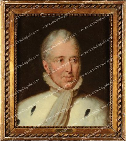 PAULIN-GUERIN Jean-Baptiste (1783-1855), atelier de Portrait du roi Charles X en...