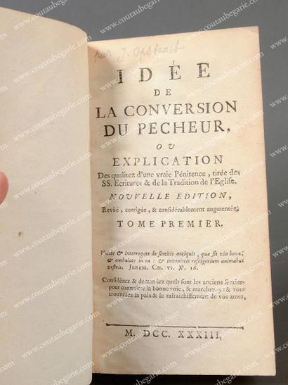 Louis-Philippe Egalite, duc d'Orleans (1747-1793) Idée de la conversion du pêcheur,...