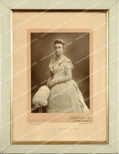 null Isabelle, comtesse de Paris (1848-1919) Portrait photographique, par Walery...