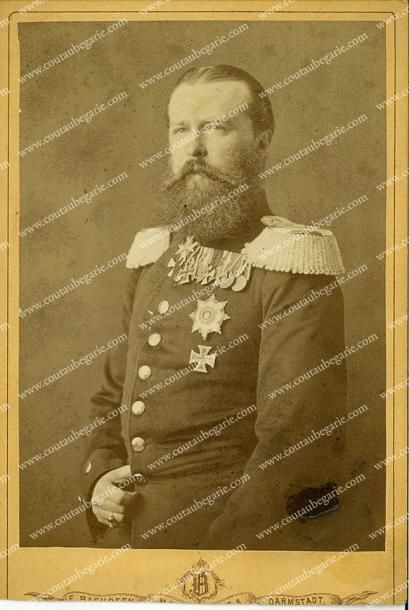 null Louis IV, grand-duc de Hesse Darmstadt (1837-1892), père de l'impératrice Alexandra...