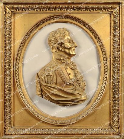 null Jean-Baptiste Bernadotte, roi Charles XIV Jean de Suede (1763-1844). Profil...