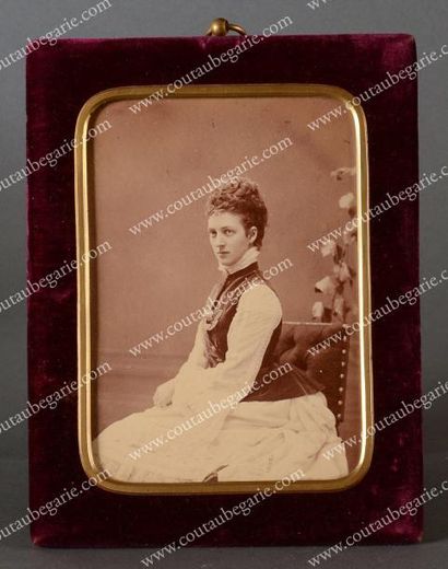 null Alexandra, reine de Grande-Bretagne, née princesse de Danemark. Portrait photographique,...