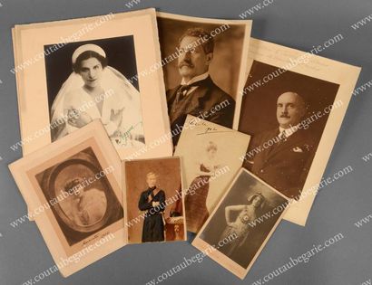 null Alice, princesse de Monaco (1858-1925). Ensemble de six portraits photographiques,...