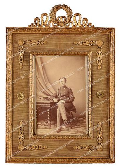 null Nicolas Alexandrovitch, grand-duc de Russie (1843-1865). Portrait photographique...