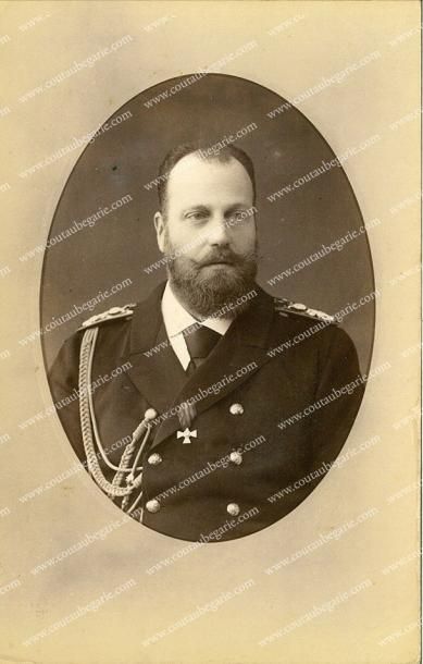 null Alexis Alexandrovitch, grand-duc de Russie (1850-1908). Portrait photographique...