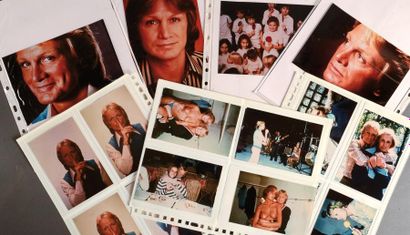 1974/1975 Album photos constitué par une fan vers 1977. Claude François et les tournées...