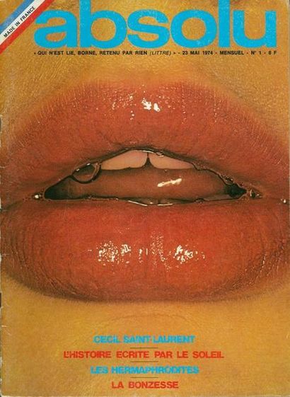 1974/1975 ABSOLU N°1. Claude François se lance dans la création d'un magazine voué...