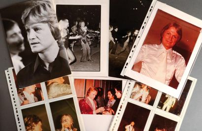 1976 Album photos constitué par une fan vers 1977. Claude François et les émissions...