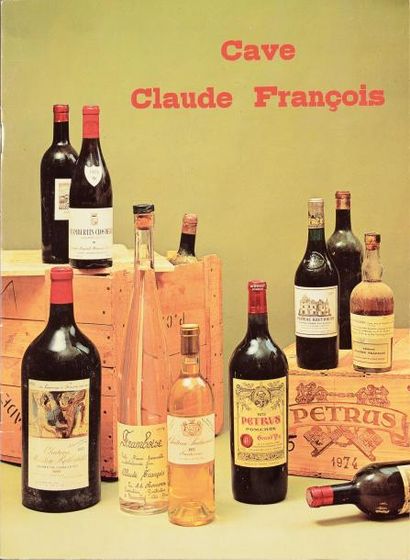 1978 Cave Claude François. Le catalogue de la vente à Drouot du même nom. Datée de...