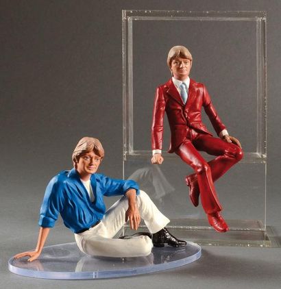 1978 Figurine Atlas Editeur. Costume rouge avec socle. 2006. En parfait état.