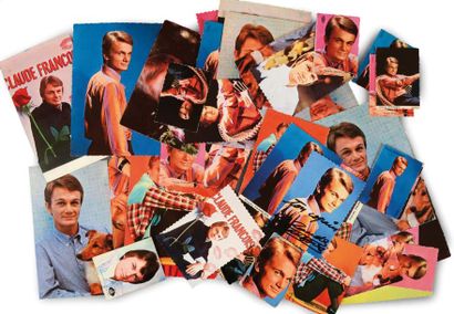 1965 Lot de 40 cartes postales promotionnelles et publicitaires correspondant à la...