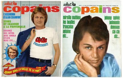 1968 Un lot de divers magazines: «Salut les copains» juin 1968, «Salut les copains»...