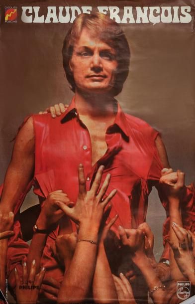 1969 Affiche pour l'Olympia 1969. Célébrissime photo: Jean Loup Sieff pour Flèche....