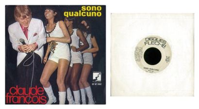 1969 45T Italie. Sono Qualcuno (Cherche). Flèche 78007. Pochette et disque en très...