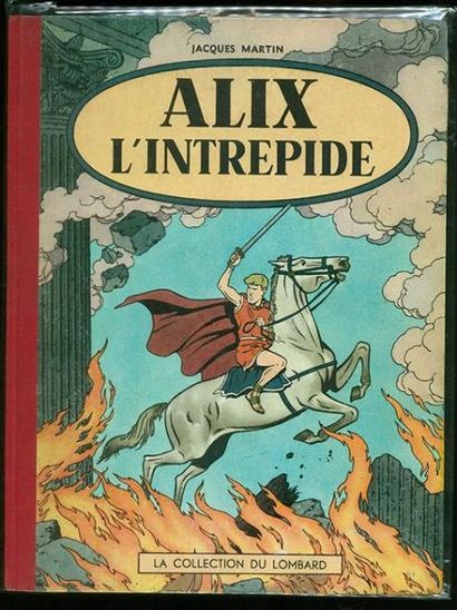 MARTIN ALIX 01. ALIX L'INTRÉPIDE. Edition originale Lombard 1956. Proche de l'état...