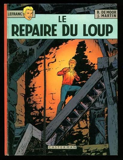 MARTIN LEFRANC 04. LE REPAIRE DU LOUP. Edition originale Casterman 1974. Album proche...
