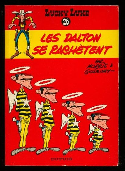 MORRIS LUCKY LUKE 26. LES DALTON SE RACHÈTENT. Edition originale en très bel éta...