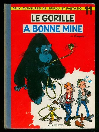 FRANQUIN SPIROU 11. LE GORILLE À BONNE MINE. Edition originale en très très bel ...