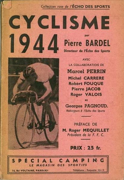 null Lot de livres dont Vélo 1939, Cyclisme 1944, Le Tour de France, Sur les grands...