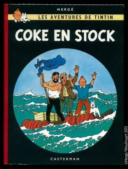 HERGÉ TINTIN 19. COKE EN STOCK. B24. EO Edition originale belge. DL 3° trimestre...